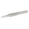 Erem Stainless Steel Rounded ESD Safe Tweezer 4.7in 52ASA