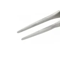 Erem Stainless Steel Rounded ESD Safe Tweezer 4.7in 52ASA