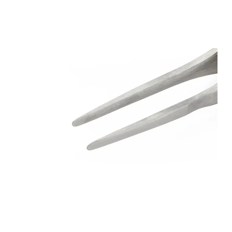 Erem Stainless Steel Rounded ESD Safe Tweezer 4.7in 52ASA