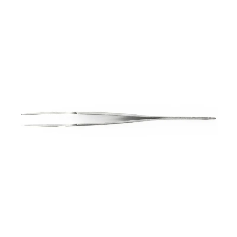 Erem Stainless Steel Rounded ESD Safe Tweezer 4.7in 52ASA