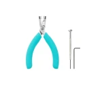 Erem Tefzel Insulation Optical Fibre Teflon Insulated Wire Stripper 0.06 to 0.6 mm, 4.7in Overall 552S