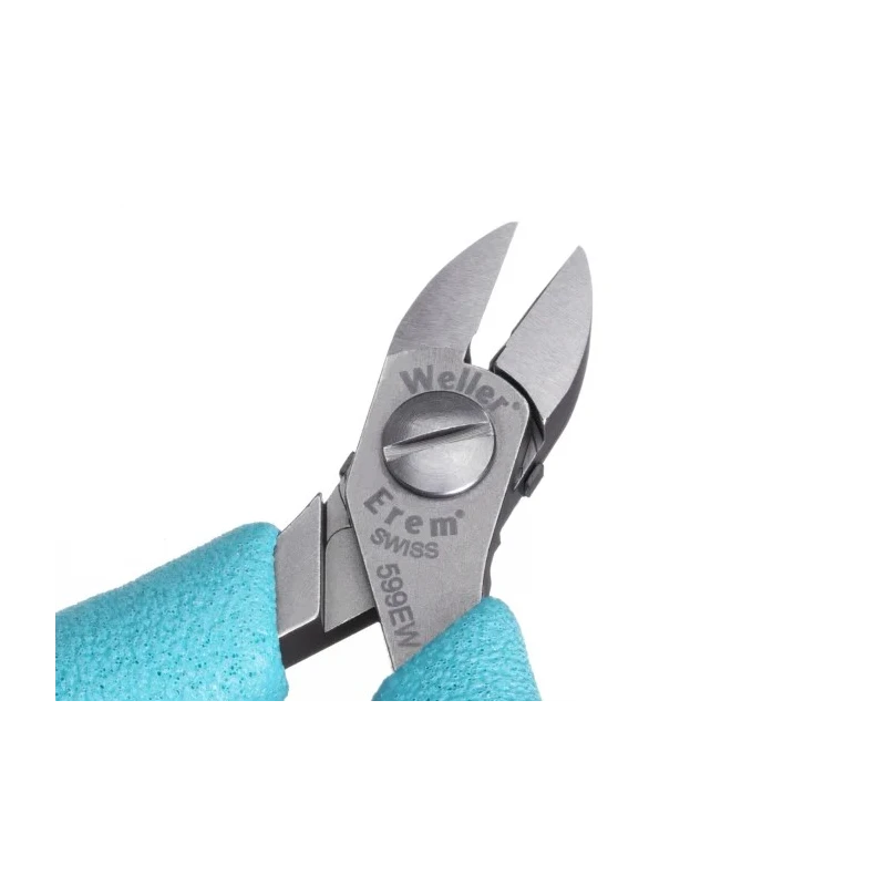 Erem ESD Flush Tip Cutter Side Cutter 115mm Overall Length 1.2mm Max Cutting Capacity 599EW