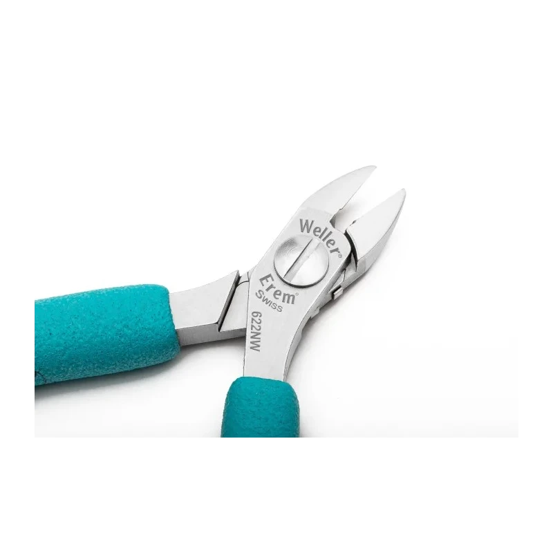 Erem ESD Safe Flush Side Cutter, Cable Cutter, 110mm Overall Length, 1.2mm Max Cutting Capacity 622NW