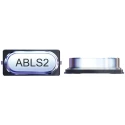 Abracon 3.579545 MHz Crystal Unit ±30 ppm Surface Mount HC-49-US Package 2-Pin 3.3 mm Height 11.4 mm ABLS2-3.579545MHZ-D4Y-T