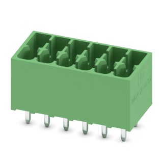 Phoenix Contact DMCV Series Pluggable Terminal Block, 12-Contact, 3.5 mm Pitch, 2 Row, Male Connector, 8A, 160V 1053843