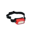 RS PRO LED Sensor Head Torch Black Red 400 lm Adjustable Beam IP67 Rechargeable Lithium-Polymer Battery 239-7017