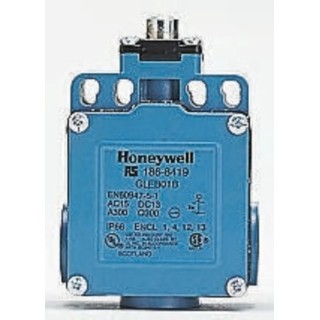 Honeywell Technologies GLE Series Plunger Limit Switch Die Cast Zinc Epoxy Coated Housing IP67 50V 