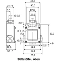 Honeywell Technologies GLE Series Plunger Limit Switch Die Cast Zinc Epoxy Coated Housing IP67 50V 