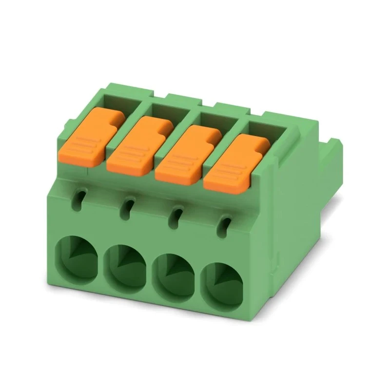 Phoenix Contact Pluggable Terminal Block 4-Contact, 5.08 mm Pitch, 1 Row, 16A Current, 320V Voltage 1110583