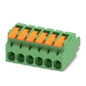 Phoenix Contact Pluggable Terminal Block 6-Contact 5.08 mm Pitch 1 Row 16A 320V Polyamide Housing Female Connector 1110585