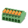Phoenix Contact Pluggable Terminal Block 6-Contact 5.08 mm Pitch 1 Row 16A 320V Polyamide Housing Female Connector 1110585