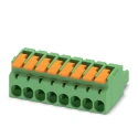 Phoenix Contact CLASSIC COMBICON Series Pluggable Terminal Block, 8-Contact, 5.08 mm Pitch, 1 Row, 16 A, 320 V 1110587