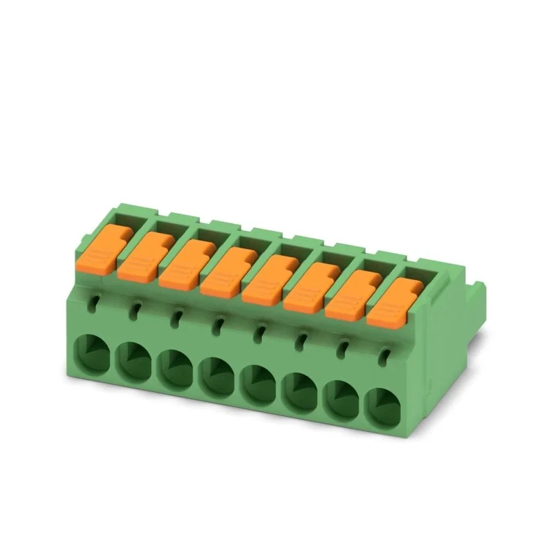 Phoenix Contact CLASSIC COMBICON Series Pluggable Terminal Block, 8-Contact, 5.08 mm Pitch, 1 Row, 16 A, 320 V 1110587