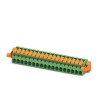 Phoenix Contact Pluggable Terminal Block, 18-Contact, 5.08 mm Pitch, 1 Row, Push-in Connection, 320V, 16A Current 1110624