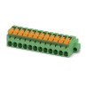 Phoenix Contact Pluggable Terminal Block, 12-Contact, 5.08 mm Pitch, 16A, 320V, Polyamide Housing, Female Connector 1110640