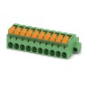 Phoenix Contact Pluggable Terminal Block 9-Contact 5.08 mm Pitch 1 Row 320V 16A Polyamide Housing Female Connector 1110638