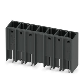 Phoenix Contact PCV 6/-GL-THR Series Pluggable Terminal Block, 6-Contact, 7.62 mm Pitch, 1 Row, 630 V, 41 A, Liquid 1192614