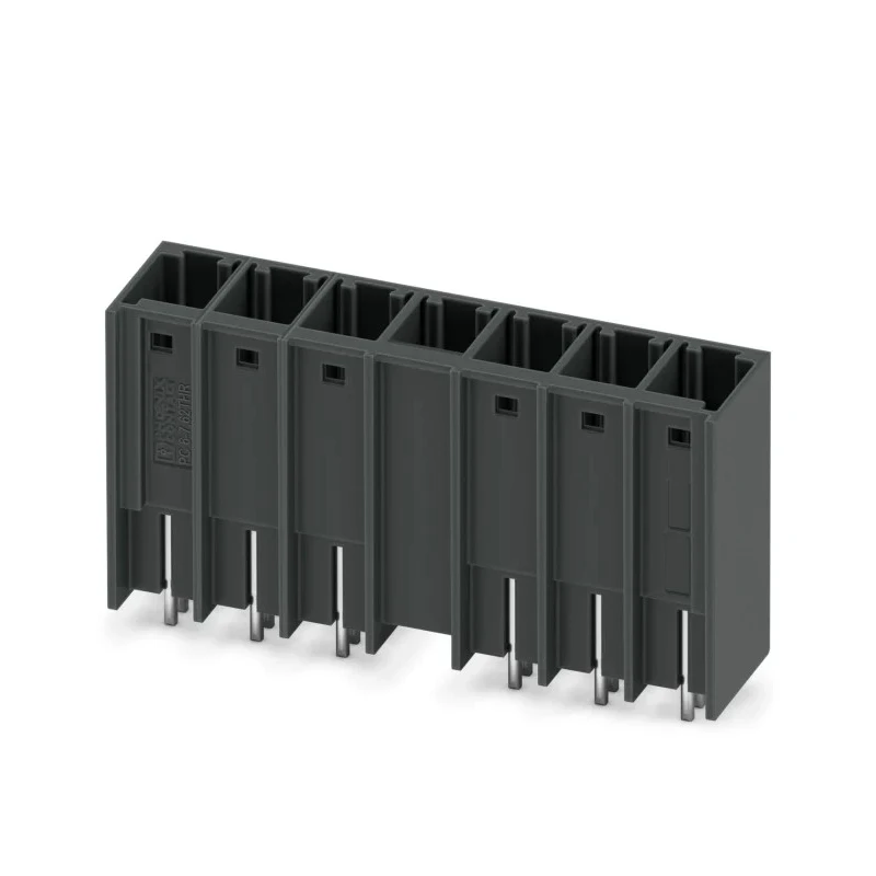 Phoenix Contact PCV 6/-GL-THR Series Pluggable Terminal Block, 6-Contact, 7.62 mm Pitch, 1 Row, 630 V, 41 A, Liquid 1192614