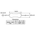 Littelfuse Non-Resettable Ceramic Body Fuse Axial 5A 125V AC/DC Fast Acting 251/253 Series 0251005.NRT1L