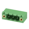 Phoenix Contact Pluggable Terminal Block, 3-Contact, 5.08 mm Pitch, 1 Row, 8A, 150V, Polyamide Housing, Green Color 1776511