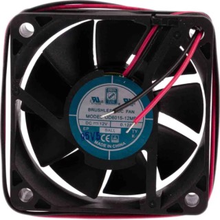 RS PRO High-Performance Brushless Ball Bearing Axial Fan 12V DC, 23.8 m³/h Airflow, 1.3W, 3900 RPM, 60x60x15 mm 541-4937