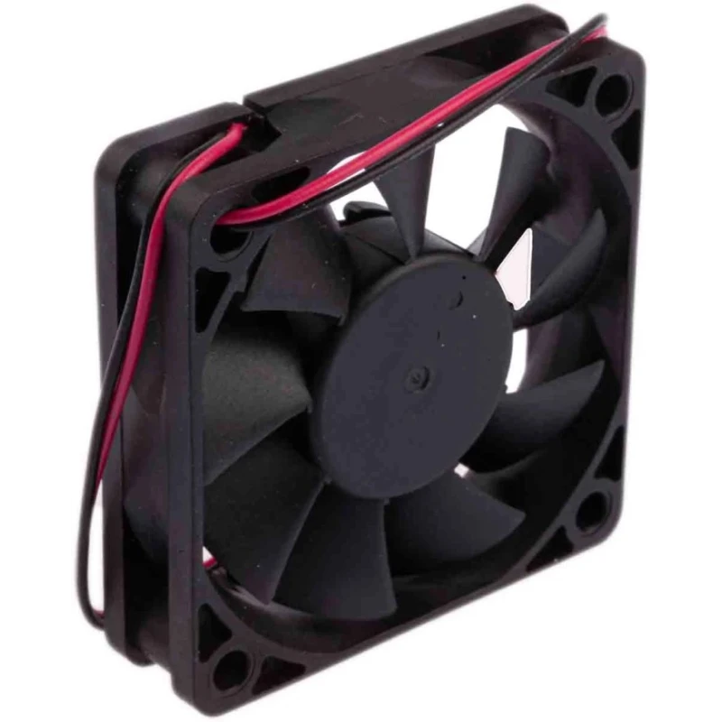 RS PRO High-Performance Brushless Ball Bearing Axial Fan 12V DC, 23.8 m³/h Airflow, 1.3W, 3900 RPM, 60x60x15 mm 541-4937