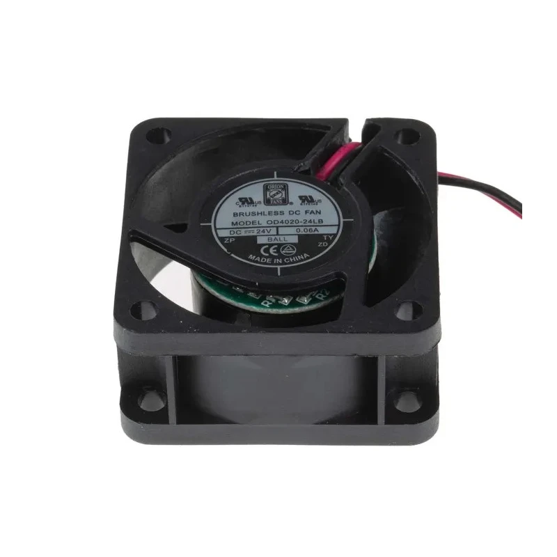 RS PRO Axial Fan, 24V DC, 11.9 m³/h Air Flow, 1.4 W Power, 6200 RPM, Ball Bearing, 40 mm Frame Size 541-5148