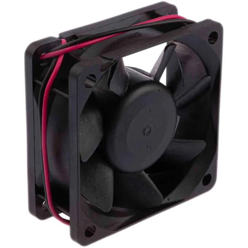 RS PRO Axial Fan, 12V dc, 2.8 W, 230 mA, 40.8 m³/h Air Flow, Ball Bearing, 60 mm Square Frame 541-4987
