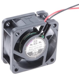 RS PRO Brushless DC Axial Fan 24V DC, 13.6 m³/h Air Flow, 1.7 W Power, 6900 RPM Speed, 40 mm Frame Size 541-5154