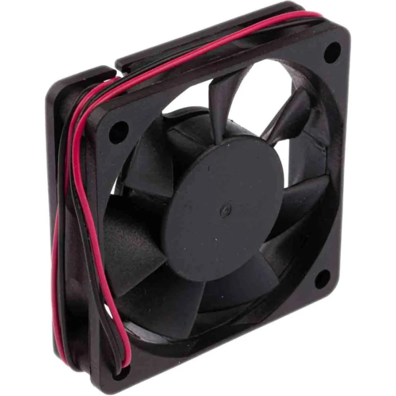 RS PRO Brushless DC Axial Fan, 12V DC, 20.4 m³/h Airflow, 1.1 W Power, 3500 RPM, Ball Bearing, 60 mm Frame 541-4921