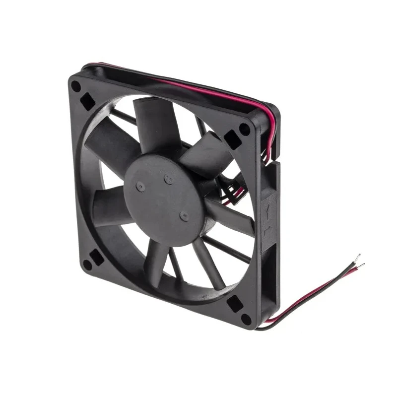 RS PRO Axial Fan 12V DC 1.8W 39.1 m³/h 80 mm Square Frame Ball Bearing 2500 RPM 541-5003