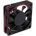 RS PRO Axial Fan 12V DC 1.6W 27.2m³/h Airflow Ball Bearing Square Frame 60mm x 60mm x 15mm 541-4959