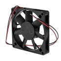 RS PRO Axial Fan 12V DC 1.1W Power 34 m³/h Air Flow 80 mm Square Frame 541-4993