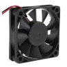 RS PRO Axial Fan 24V DC 27.2 m³/h Air Flow 1.4W Power 60 mm Square Frame Ball Bearing 4500 RPM 541-5205