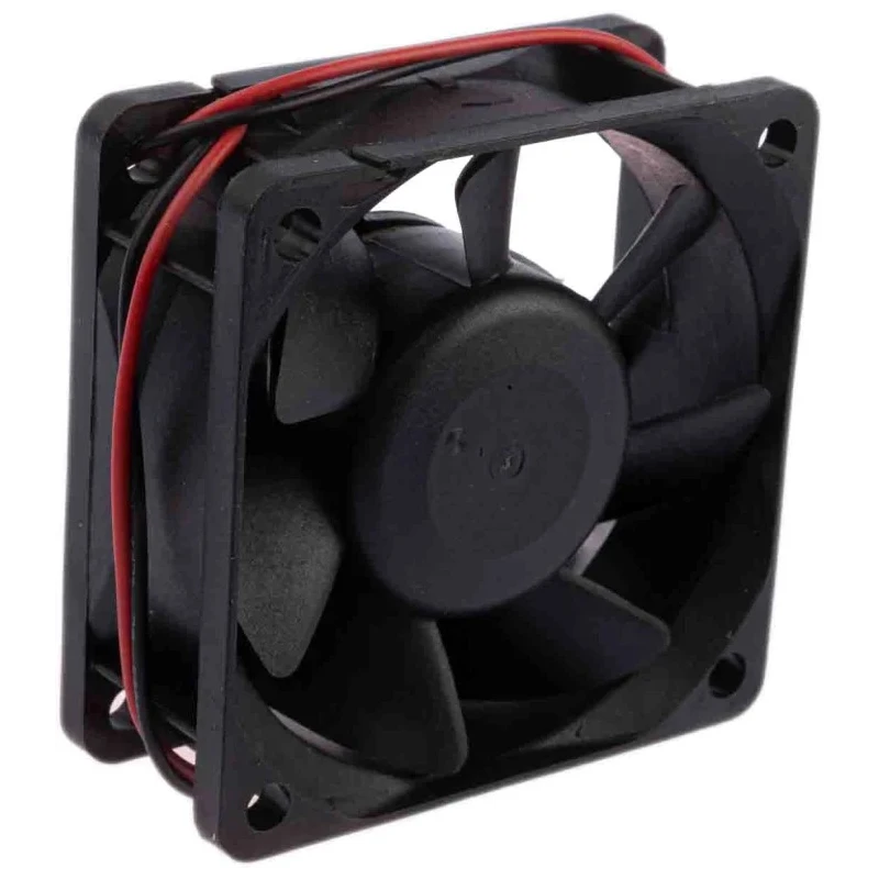 RS PRO DC Brushless Axial Fan 24V DC 1.9 W 90 mA 30.6 m³/h Ball Bearing Square Frame 60 mm x 60 mm x 25 mm 541-5227