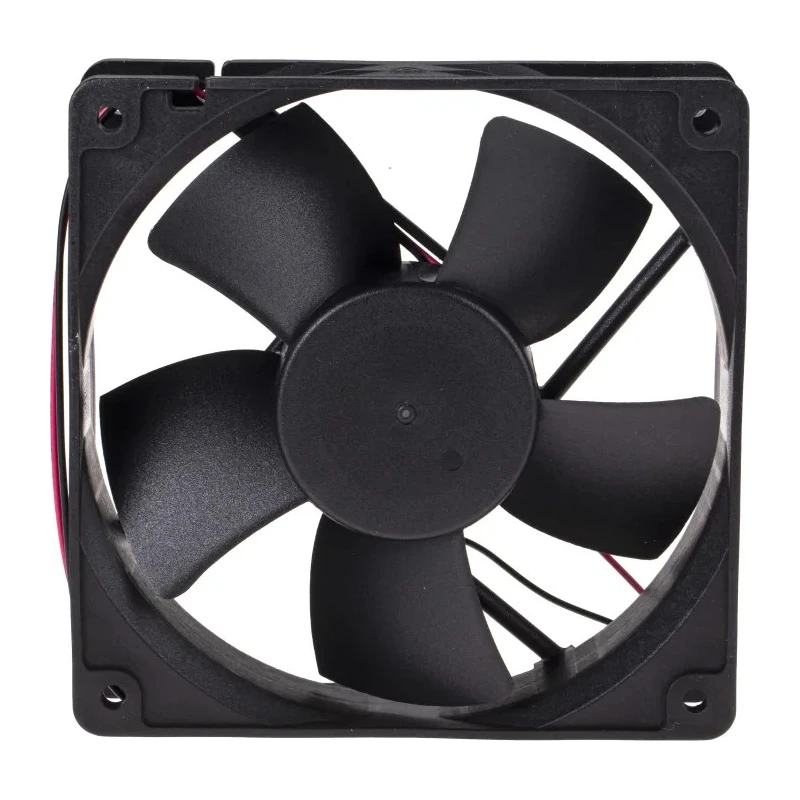 RS PRO Brushless DC Axial Fan, 24V DC, 6 W, 280 mA, 3750 RPM, Air Flow 203.9 m³/h, 120 mm Frame, Ball Bearing 541-5435