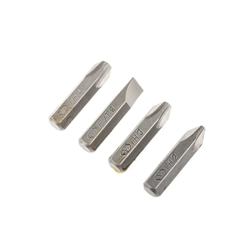 RS PRO 6 piece Phillips, Slotted Impact Screwdriver & Bit Set 5/16 x 1/2 in, 230mm Overall Length 541-6539