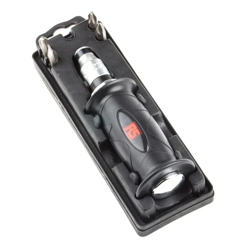 RS PRO 6 piece Phillips, Slotted Impact Screwdriver & Bit Set 5/16 x 1/2 in, 230mm Overall Length 541-6539