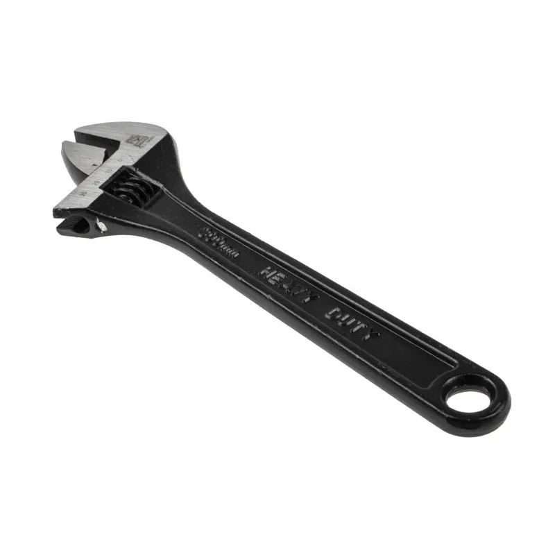 RS PRO 34 mm Jaw Capacity Adjustable Wrench, 304.8mm Overall Length, Chrome Vanadium Steel, Phosphate Black Finish 541-6602