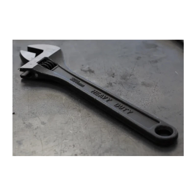 RS PRO 34 mm Jaw Capacity Adjustable Wrench, 304.8mm Overall Length, Chrome Vanadium Steel, Phosphate Black Finish 541-6602