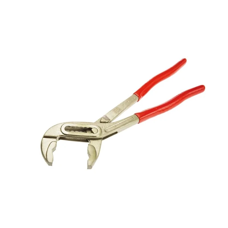 RS PRO Heavy Duty Box Joint Water Pump Plier, 250mm Overall Length, 7 Positions, Non-Slip Handle, Jaw Opening 32mm 541-7059