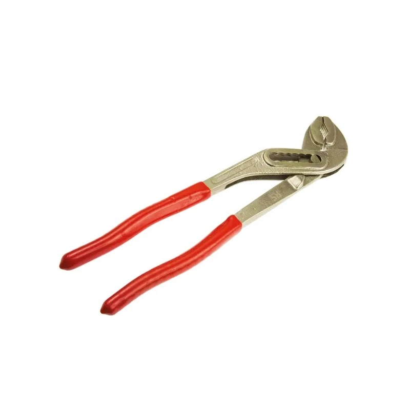 RS PRO Heavy Duty Box Joint Water Pump Plier, 250mm Overall Length, 7 Positions, Non-Slip Handle, Jaw Opening 32mm 541-7059