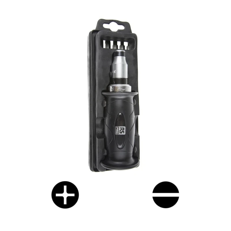 RS PRO 6 Piece Phillips, Slotted Impact Screwdriver & Bit Set 1/2 in Drive Size 260mm Overall Length 541-6545