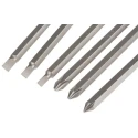 RS PRO 6 Piece Phillips, Slotted Impact Screwdriver & Bit Set 1/2 in Drive Size 260mm Overall Length 541-6545