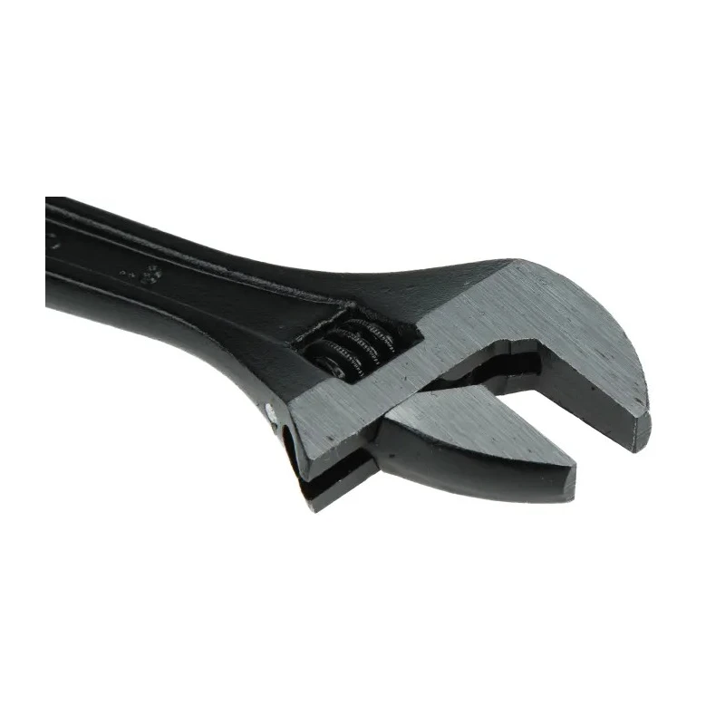 RS PRO Adjustable Wrench 26.8 mm Jaw Capacity, 203.2 mm Overall Length, Chrome Vanadium Steel, Phosphate Black 541-6589
