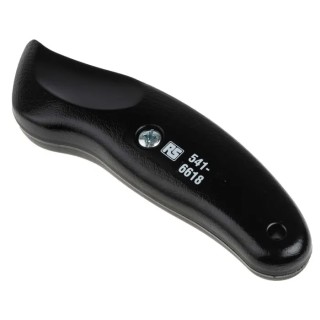 RS PRO Safety Knife with Straight Carbon Steel Blade Retractable 60mm 0.6mm Blade Width 541-6618