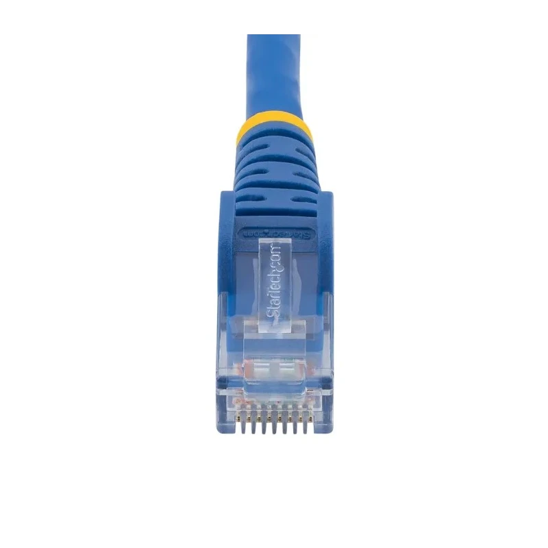 StarTech.com Cat6 Ethernet Cable Blue 4 Core 24 AWG Copper Stranded Conductor LSZH Jacket Snagless 15m N6LPATCH15MBL