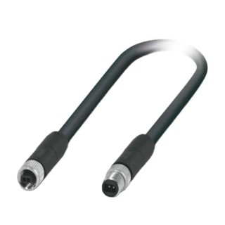 Phoenix Contact Sensor Actuator Cable SAC Series, Male 3 Way to Female Connector, 1.5 m, Polyurethane Jacket, 250V 1223960