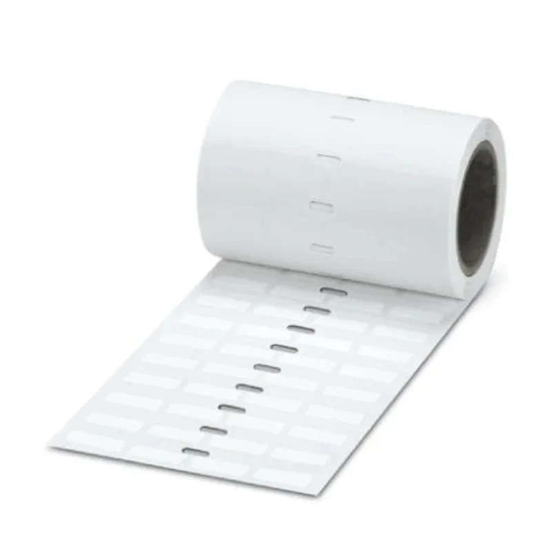 Phoenix Contact Label Printer Tape Black on White 20 mm Width, 8 mm Length 1182298