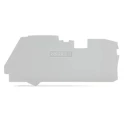 WAGO TOPJOB S, 2116 Series End and Intermediate Plate Accessory for 2116 Series Terminal Blocks 2116-1291